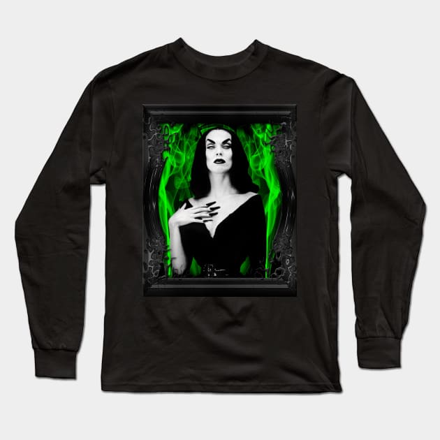 VAMPIRA 3 Long Sleeve T-Shirt by GardenOfNightmares